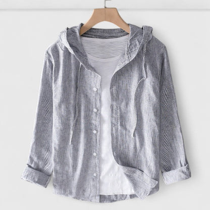 Victoria | Elegant Hooded Blouse