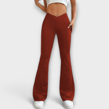 Victoria | Relaxed Trousers with Flared Leg