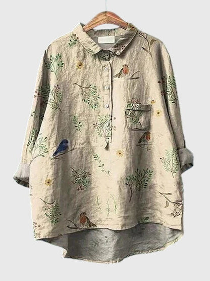 Victoria | Floral Print Blouse