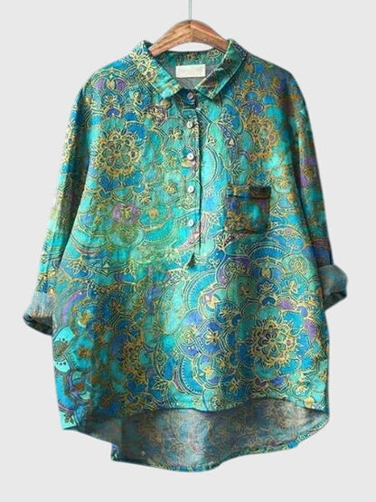 Victoria | Floral Print Blouse