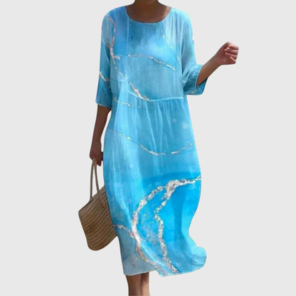 Victoria | Stylish Floral Maxi Dress