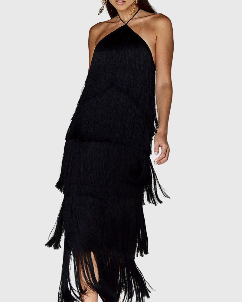 Victoria | Tassel Dress