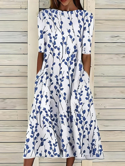 Caitriona | Coastal Bloom Maxi Dress-