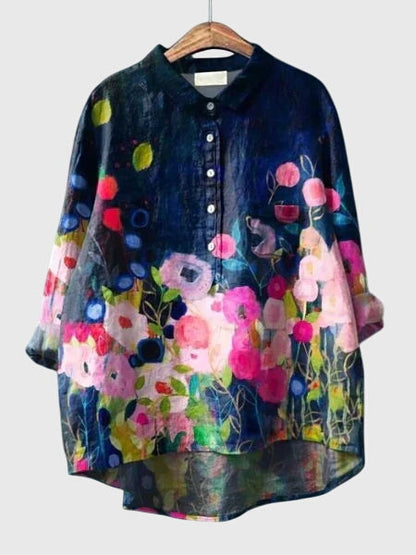 Victoria | Floral Print Blouse