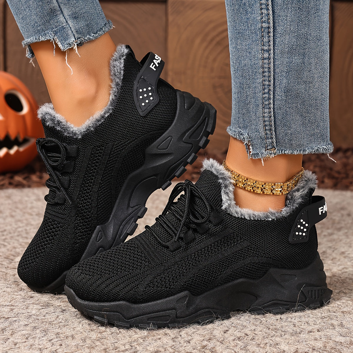 Victoria | Cosy Step Winter Sneakers