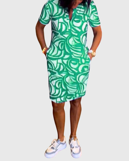 Victoria | Flattering Avenue Walk Dress