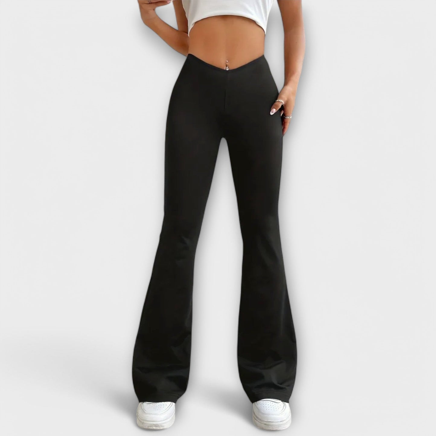 Victoria | Relaxed Trousers with Flared Leg