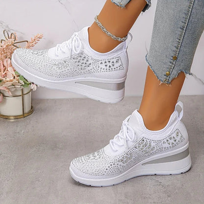 Kylie | Lightweight Lace Up Sneakers