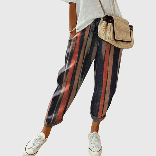 Victoria | Comfortable Cotton Trousers