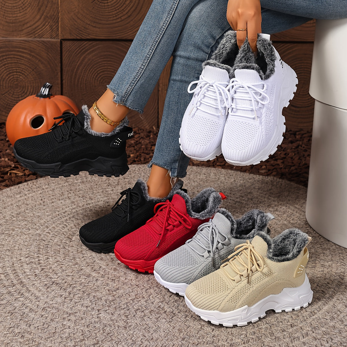 Victoria | Cosy Step Winter Sneakers