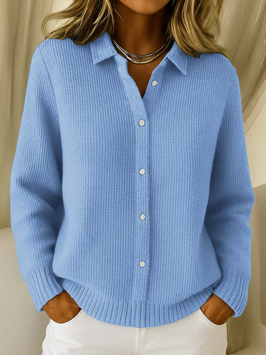 Aurora | Classic Knit Button Cardigan