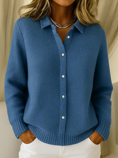 Aurora | Classic Knit Button Cardigan
