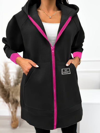 Victoria | Elegant Longline Hoodie