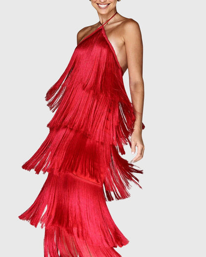 Victoria | Tassel Dress