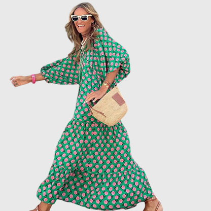 Victoria | Boho Maxi Dress