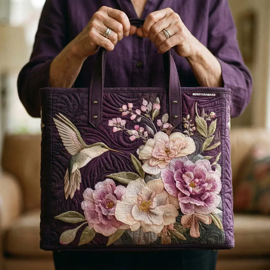 Ruby | Elegant Floral Tote Bag