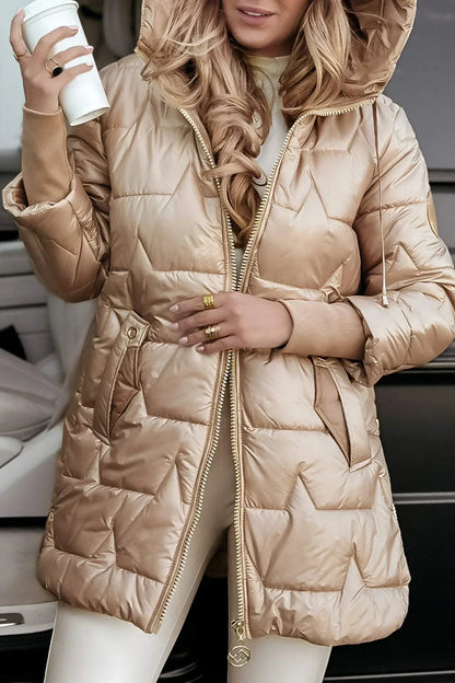 Victoria™ | Elegant Winter Coat with Hood and Padding