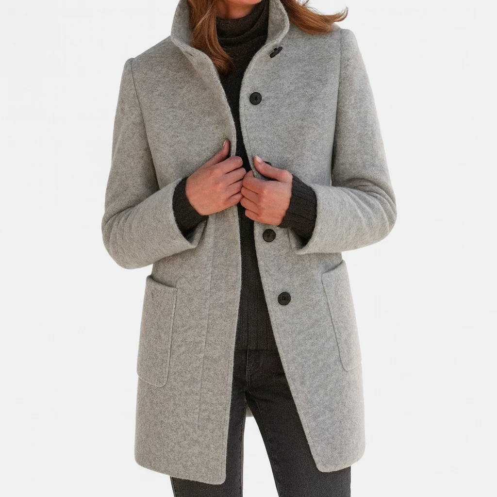 Amara | Comfortable Women's Jacket with High Collar