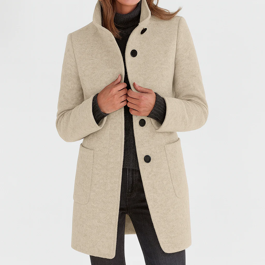 Amara | Comfortable Women's Jacket with High Collar
