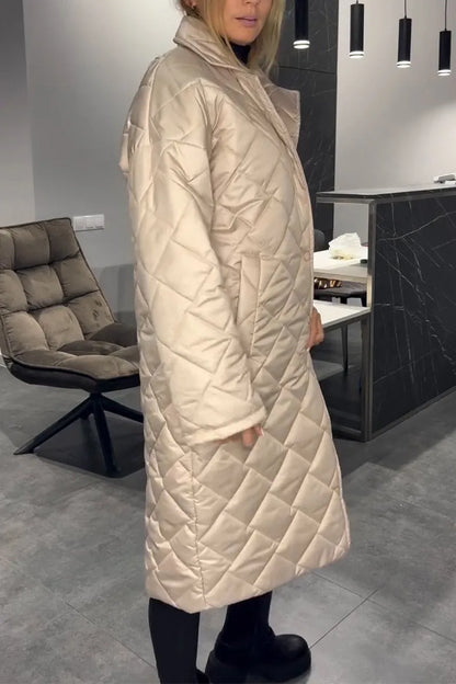 Victoria | Reversible Quilted Coat