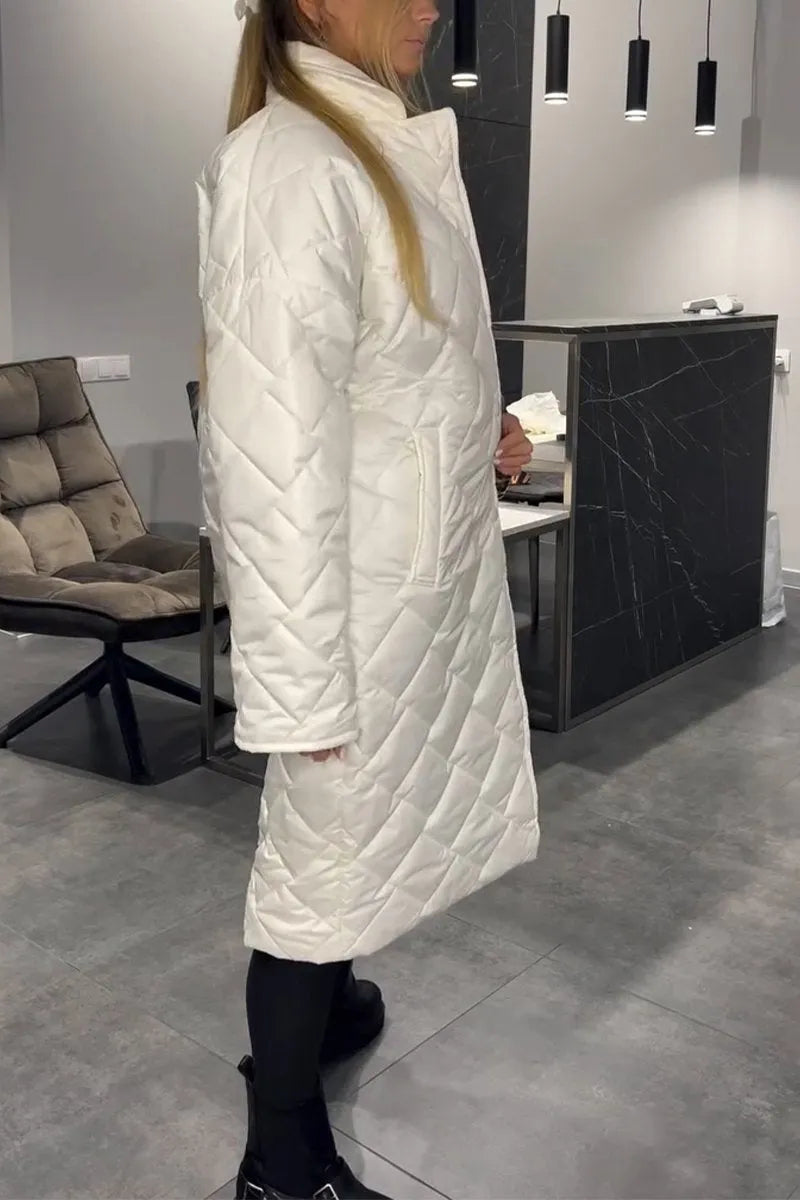 Victoria | Reversible Quilted Coat