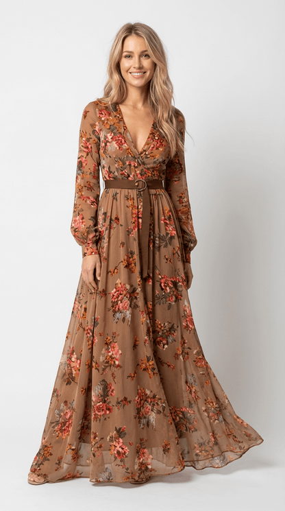 Iris | Boho Maxi Dress