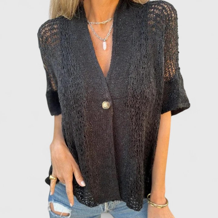 Victoria | Elegant Knitted Shirt