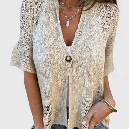 Victoria | Elegant Knitted Shirt