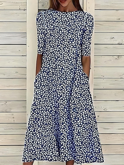 Caitriona | Coastal Bloom Maxi Dress-